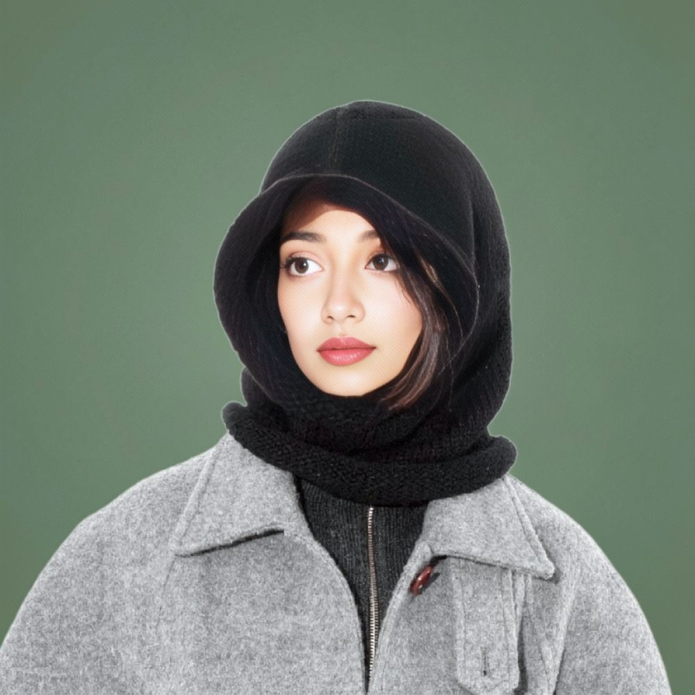Cozy Knitted Thermal Hat Neck  - Outdoor Sport Climbing Gear 评论和价格